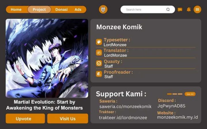 Martial Evolution: Start by Awakening the King of Monsters Chapter 37 Image 0