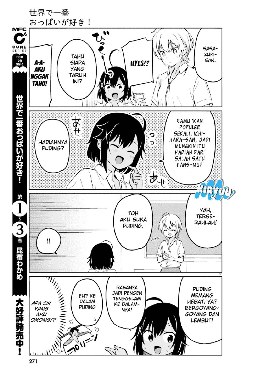 Sekai de Ichiban Oppai ga Suki! Chapter 30 Image 6