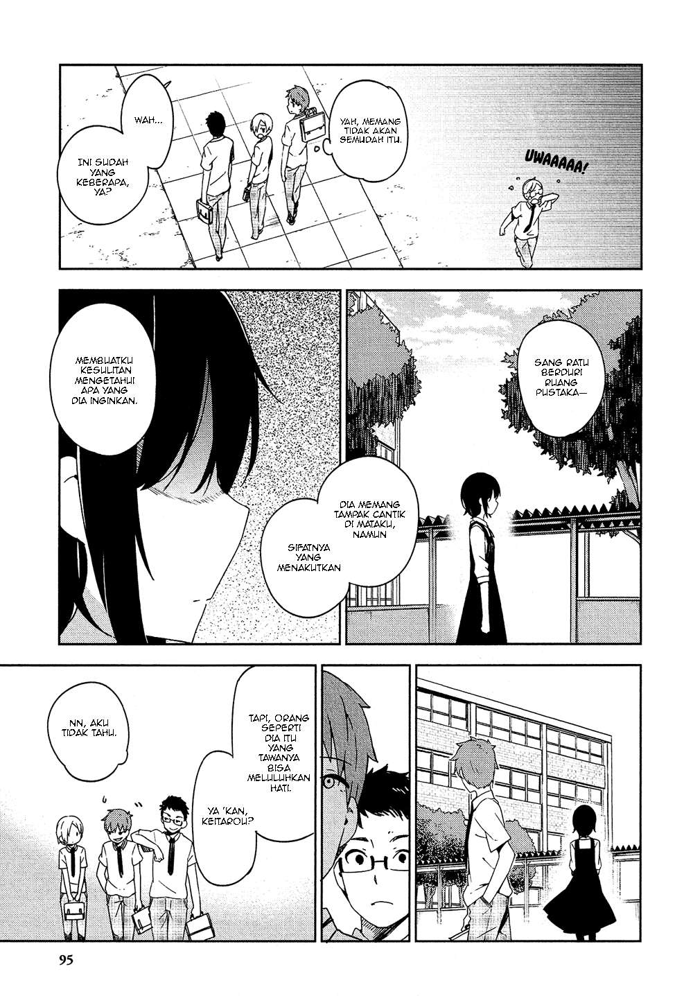 Ookami Shounen wa Kyou mo Uso wo Kasaneru Chapter 03 Image 7