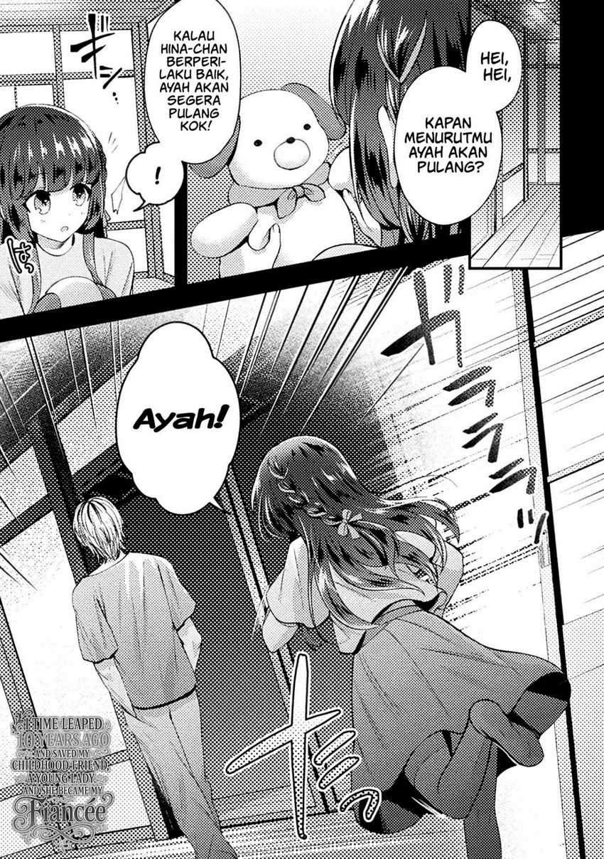 10-nenmae ni Time Leap shite Osananajimi no Ojousama wo Tasuketara Iinazuke ni Narimashita Chapter 03 Image 0