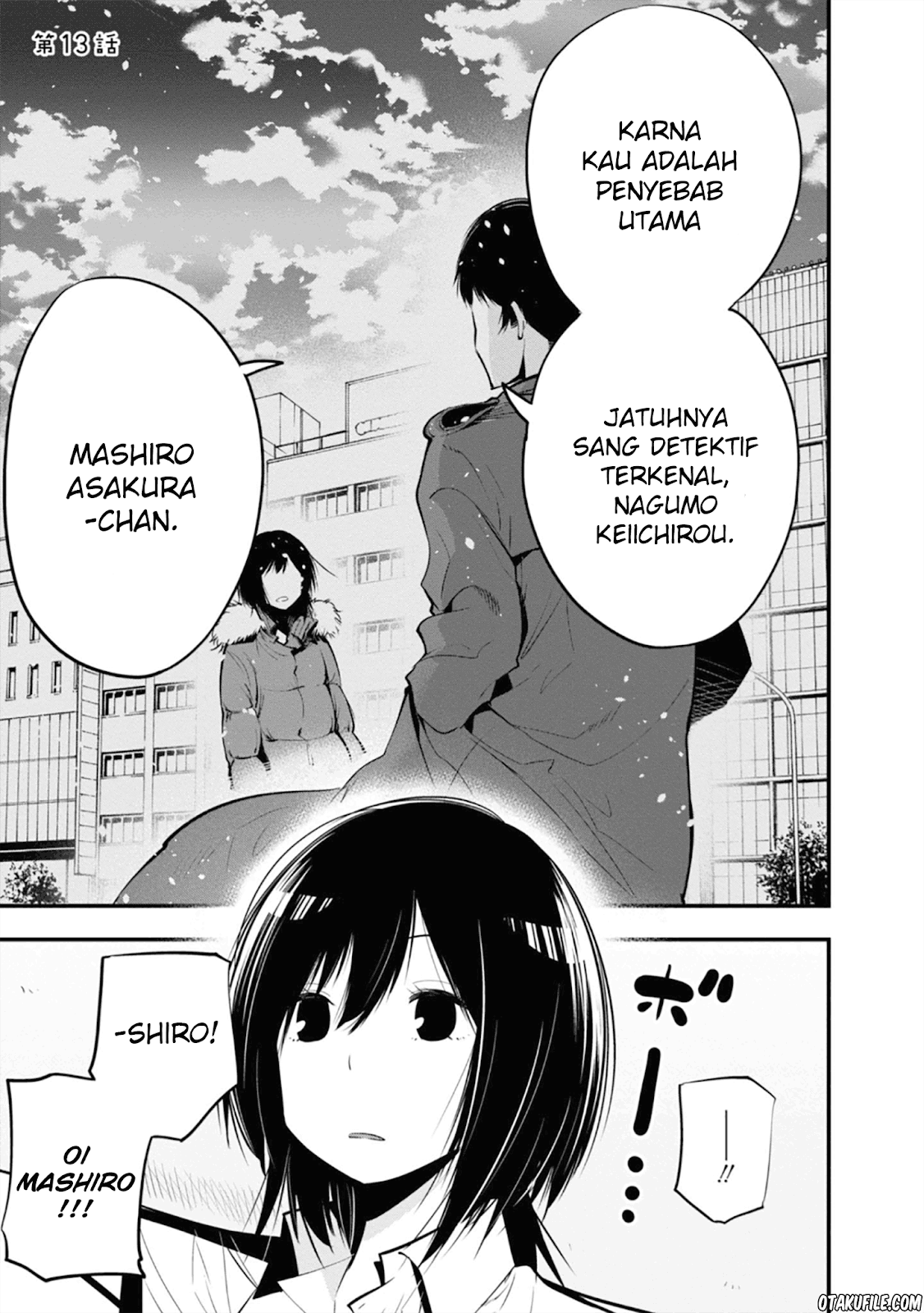 Mattaku Saikin no Tantei to Kitara Chapter 13 Image 0