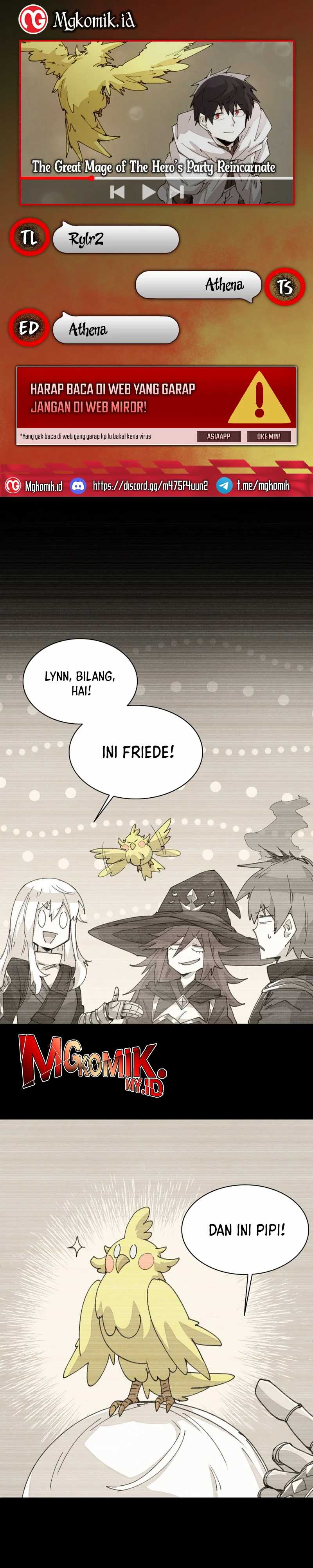 The Rebirth of the Hero’s Party’s Archmage Chapter 60 Image 0