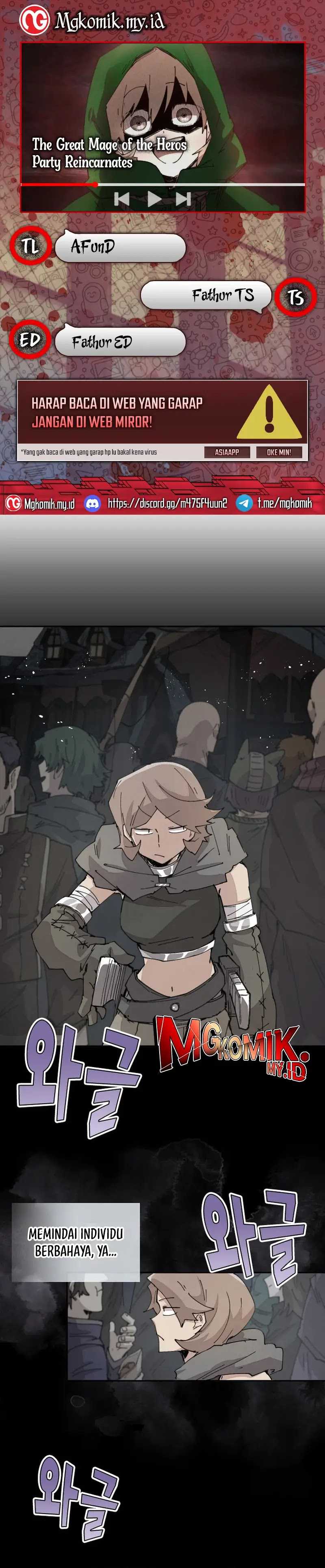 The Rebirth of the Hero’s Party’s Archmage Chapter 72 Image 0