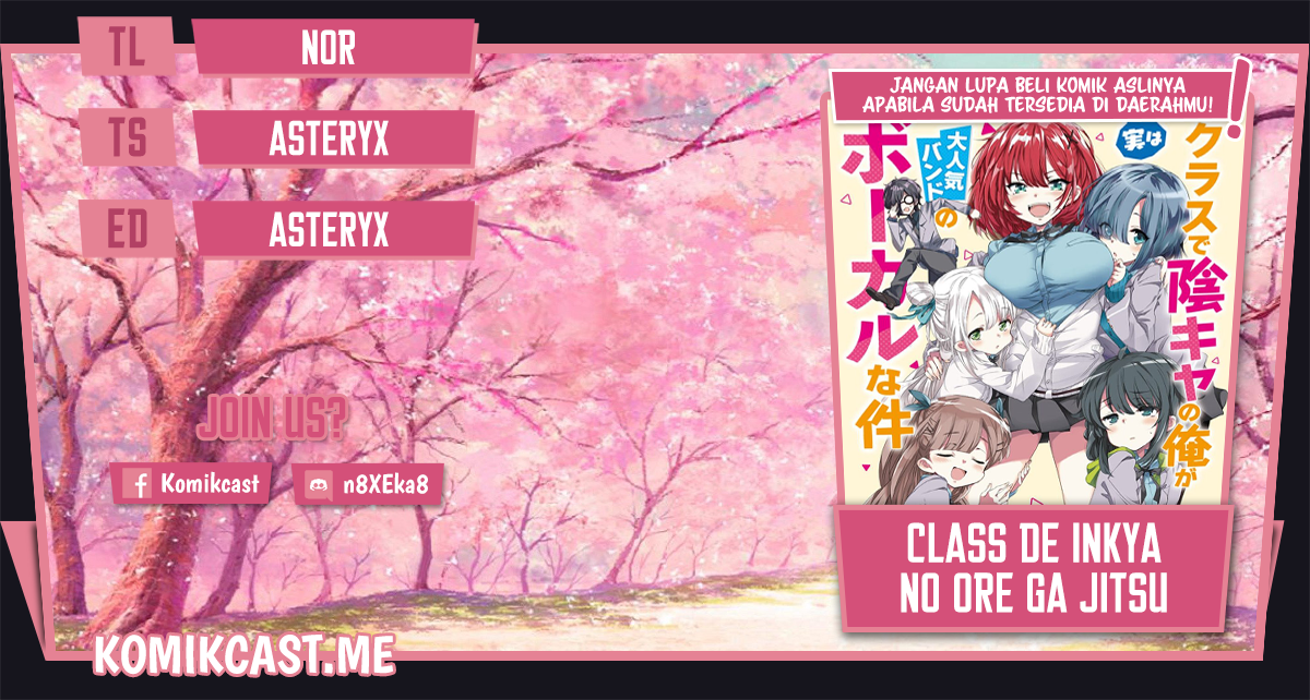 Class de Inkya no Ore ga Jitsu wa Daininki Band no Vocal na Ken Chapter 13 Image 0