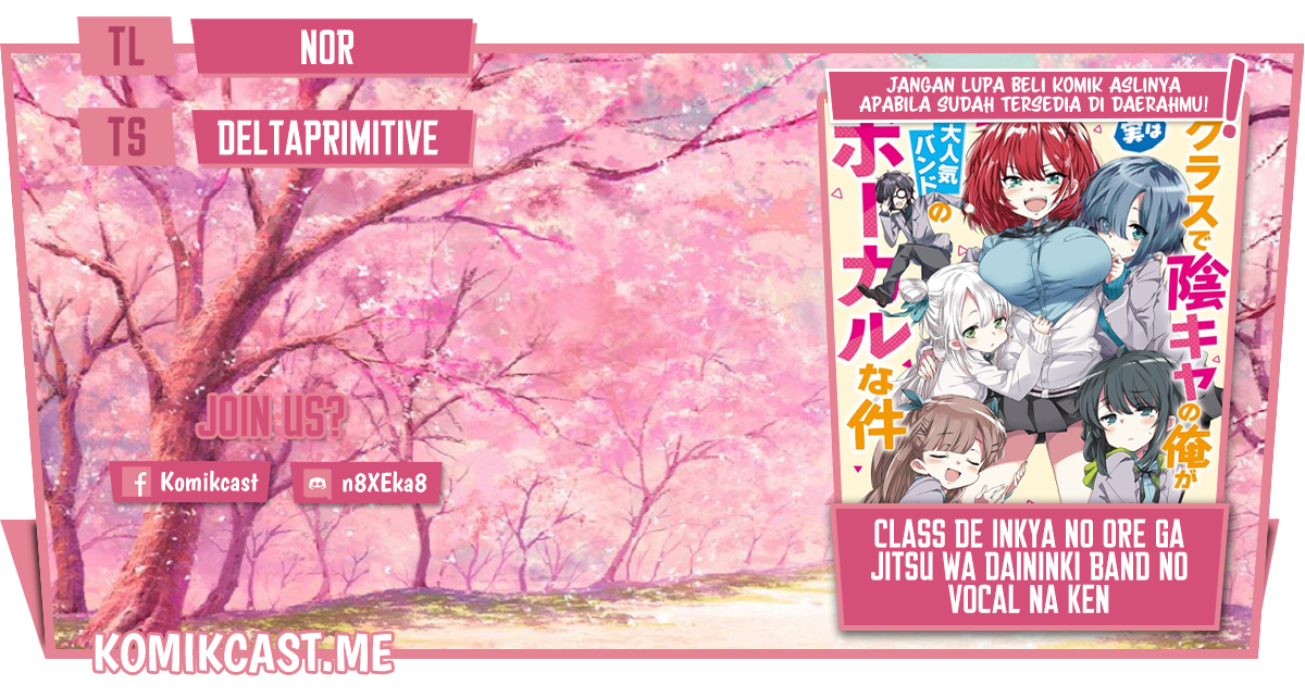 Class de Inkya no Ore ga Jitsu wa Daininki Band no Vocal na Ken Chapter 15 Image 0