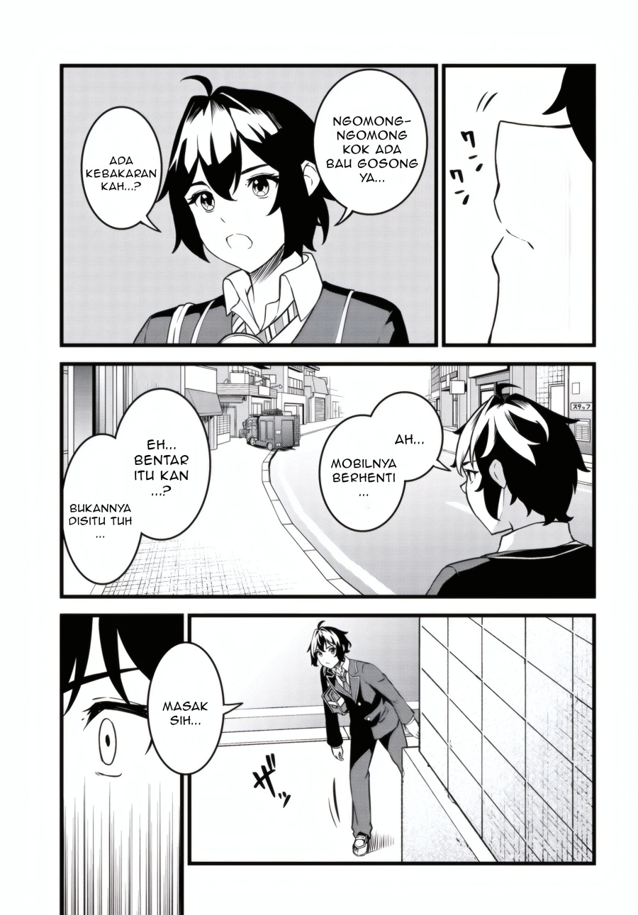 Tensai Bishoujo Sanshimai wa Isourou ni Dake Choro Kawaii Chapter 01 Image 16