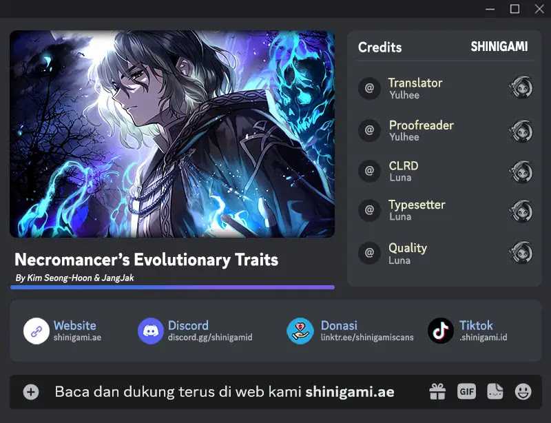 Necromancer’s Evolutionary Traits Chapter 74 Image 0