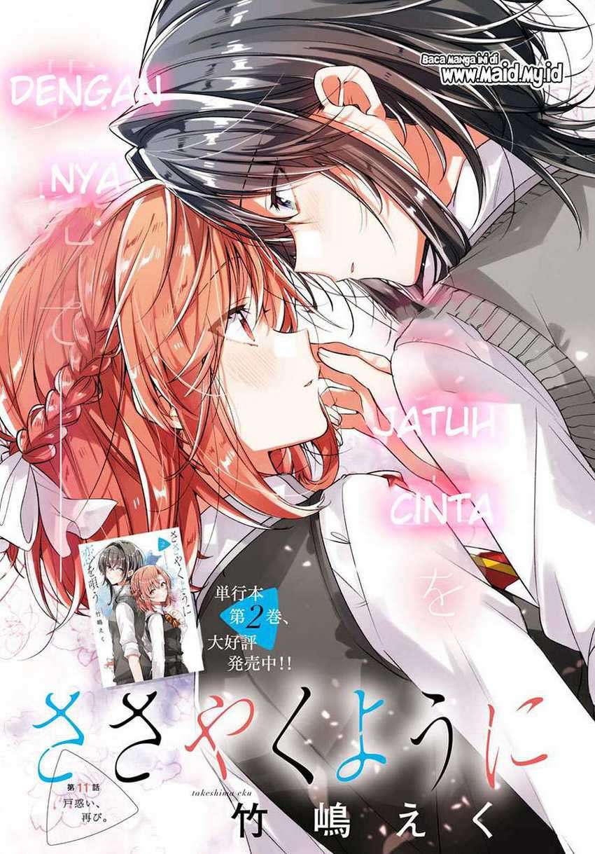 Sasayaku you ni koi wo utau Chapter 11 Image 3