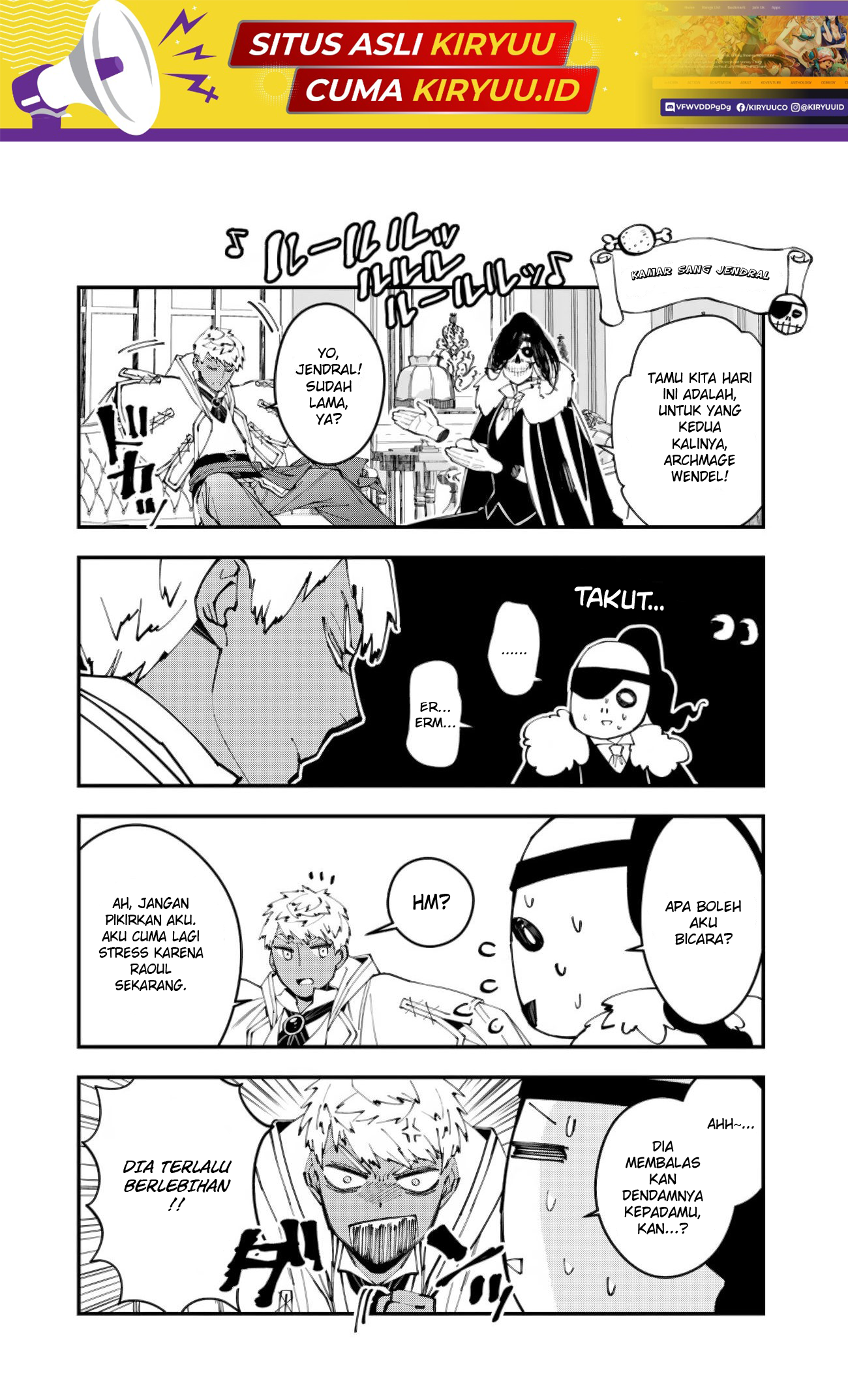 Fukushuu o Koinegau Saikyou Yuusha wa, Yami no Chikara de Senmetsu Musou Suru Chapter 54.1 Image 0