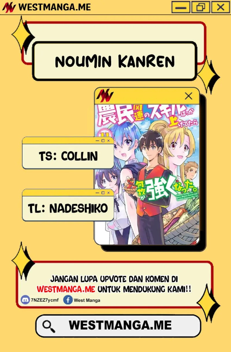 Noumin Kanren no Skill bakka Agetetara Naze ka Tsuyoku Natta. Chapter 37.1 Image 3