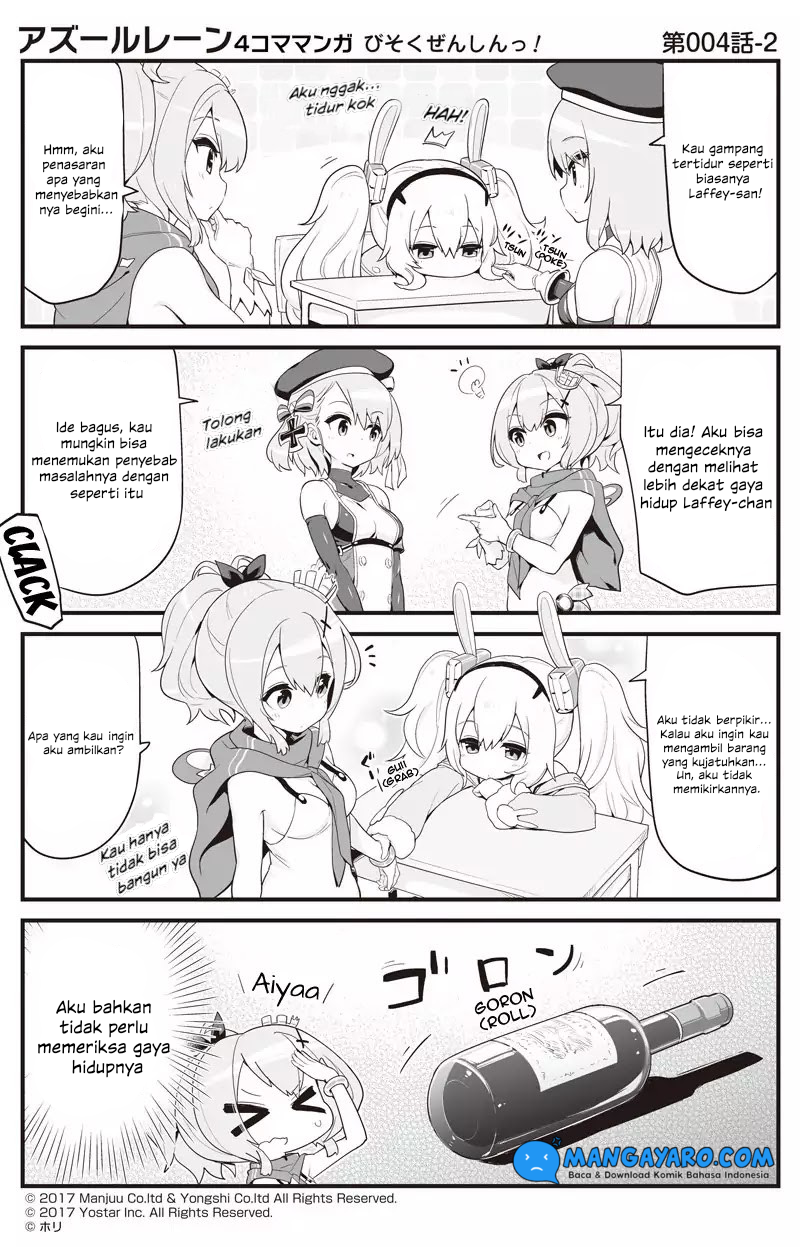 Azur Lane 4-koma: Slow Ahead Chapter 04-05 Image 2
