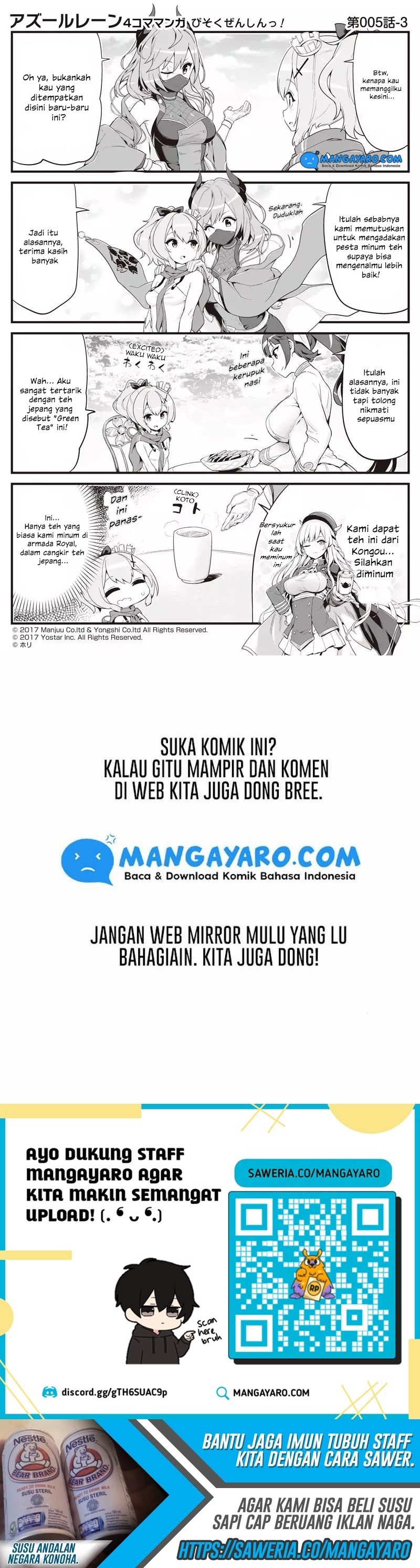 Azur Lane 4-koma: Slow Ahead Chapter 04-05 Image 7