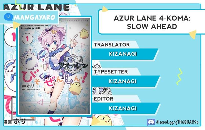 Azur Lane 4-koma: Slow Ahead Chapter 10.5-12 Image 0