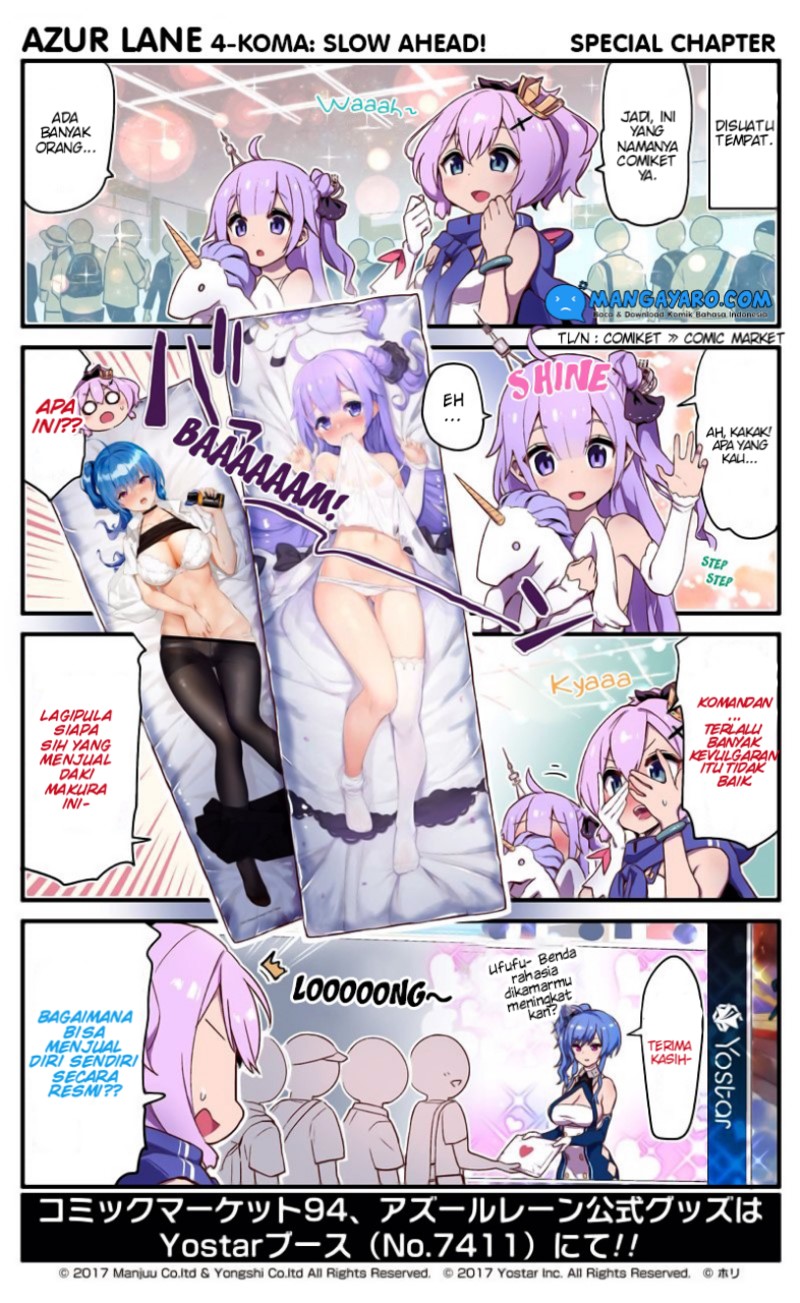 Azur Lane 4-koma: Slow Ahead Chapter 10.5-12 Image 1