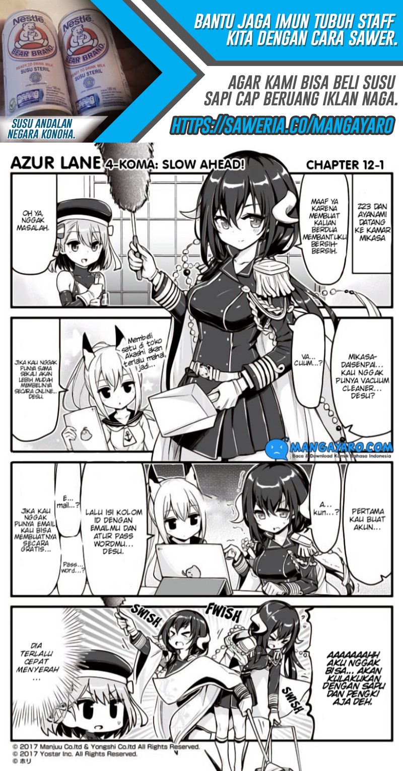 Azur Lane 4-koma: Slow Ahead Chapter 10.5-12 Image 5