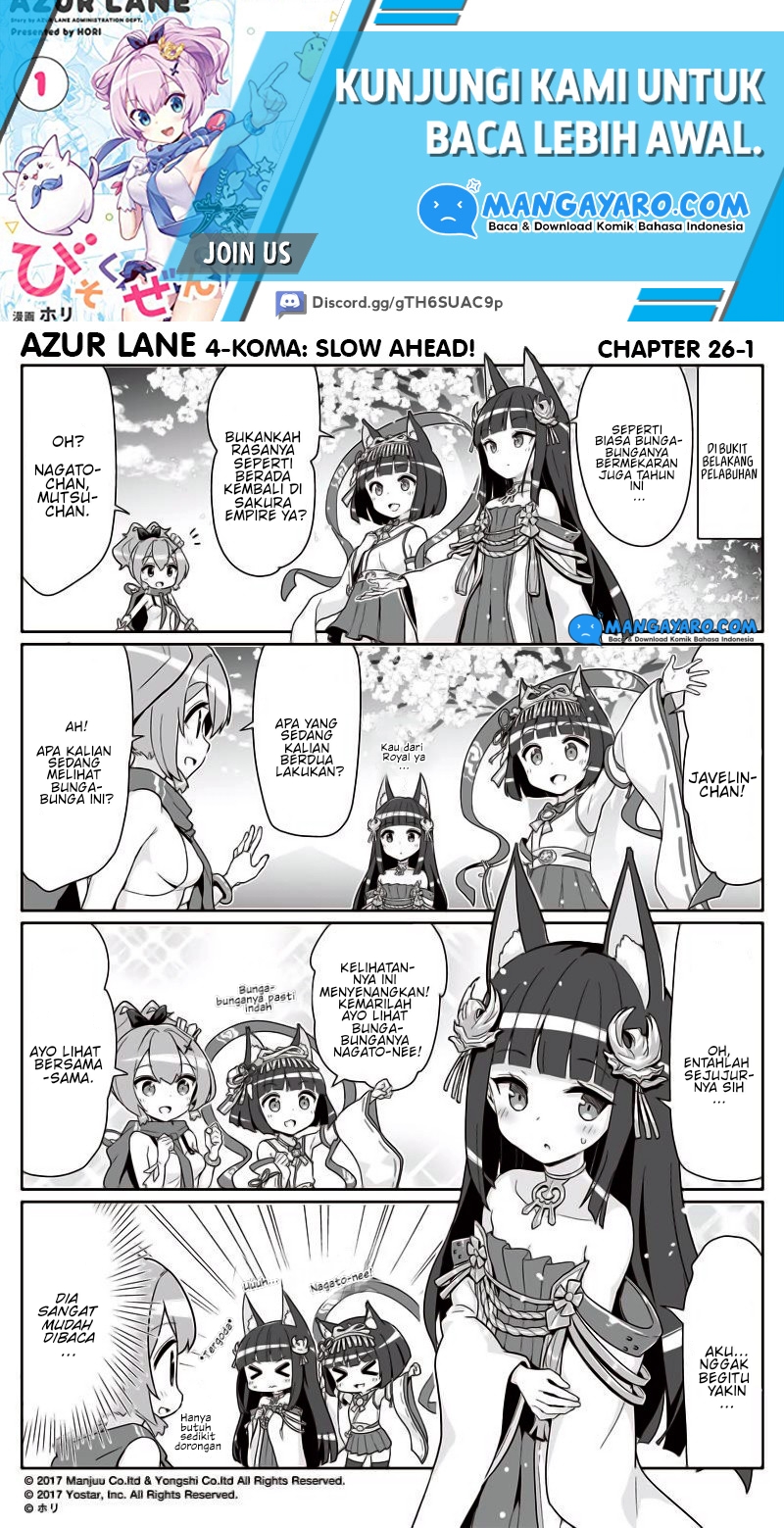 Azur Lane 4-koma: Slow Ahead Chapter 25-26 Image 4