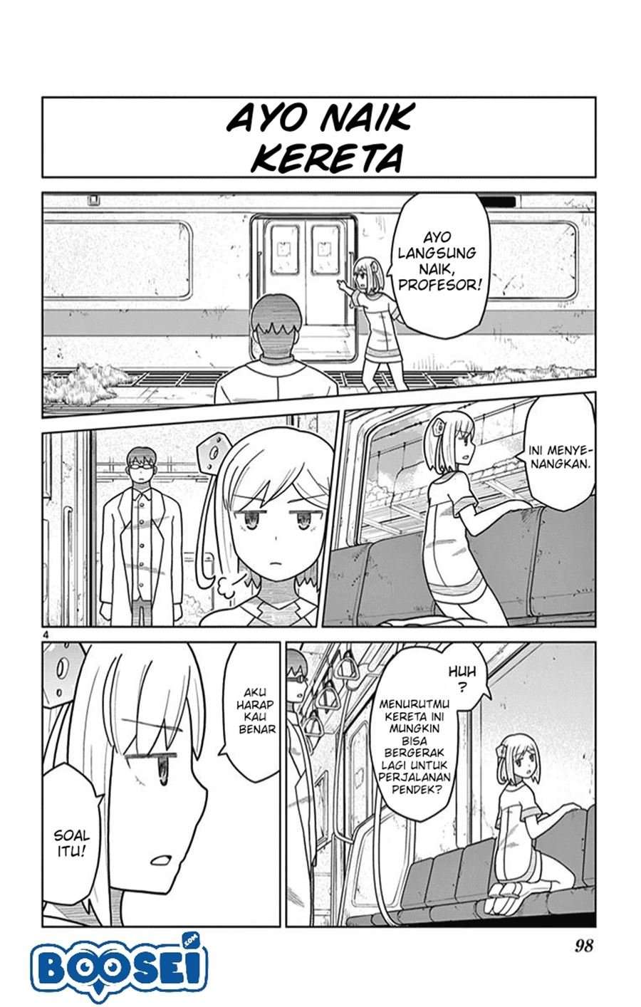 Bocchi Hakase to Robot Shoujo no Zetsubou Teki Utopia Chapter 10 Image 4