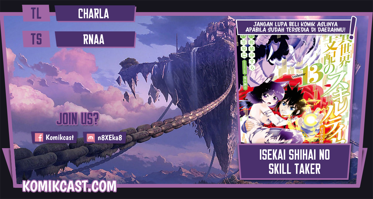 Isekai Shihai no Skill Taker: Zero kara Hajimeru Dorei Harem Chapter 74 Image 0