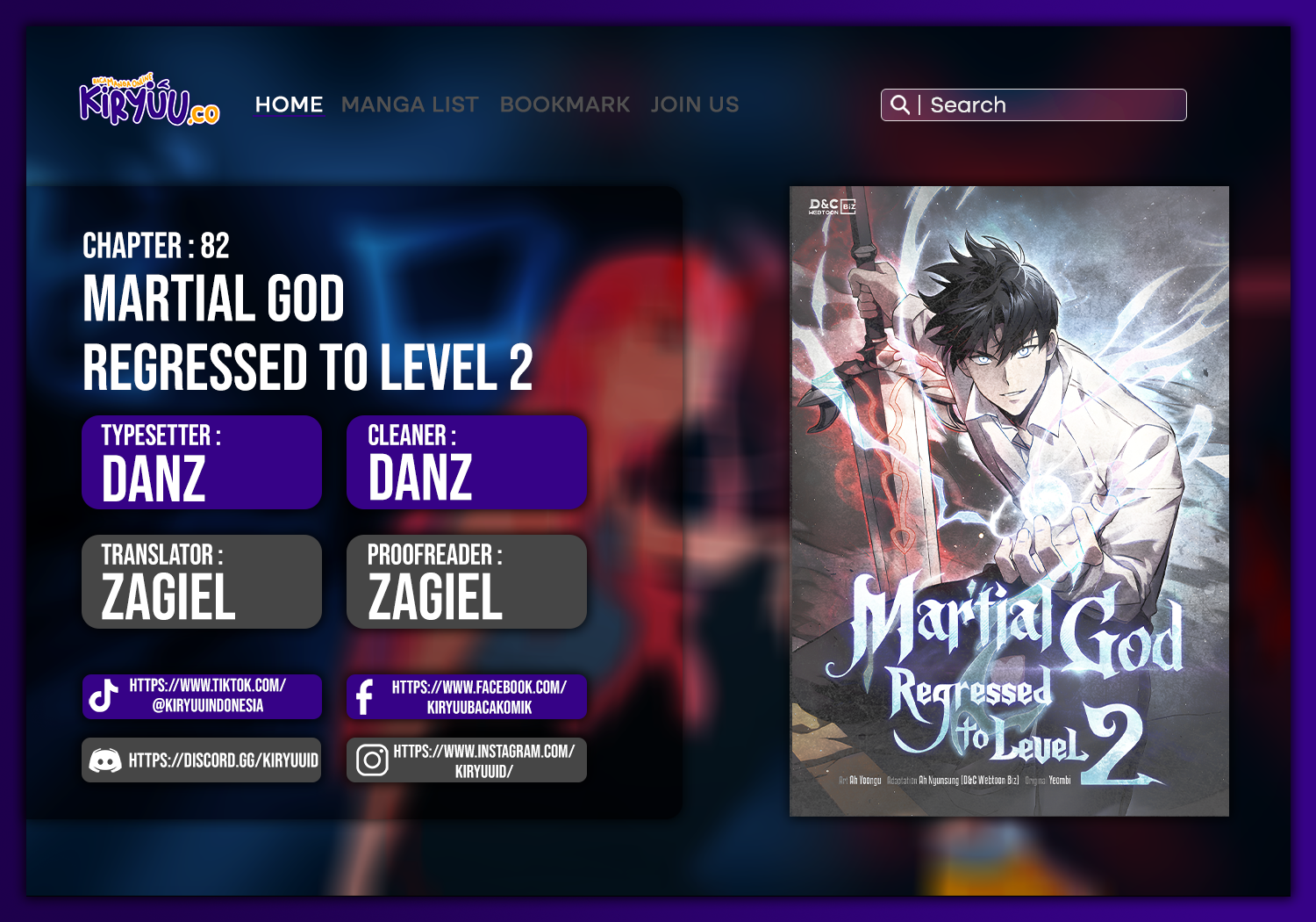 Martial God Regressed to Level 2 Chapter 82 Image 0