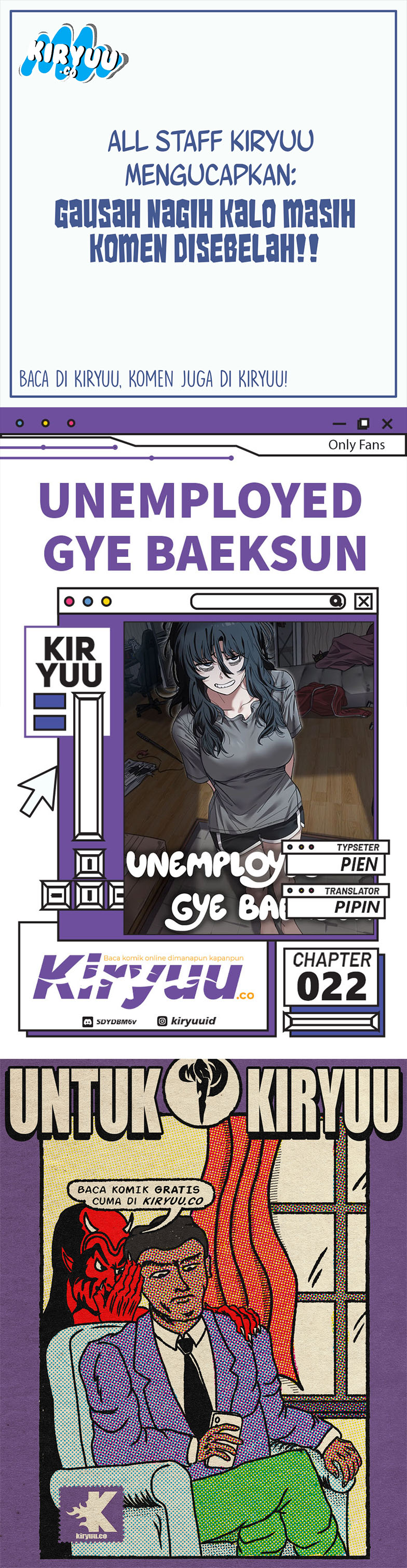 Unemployed Gye Baek Soon Chapter 22 Image 0