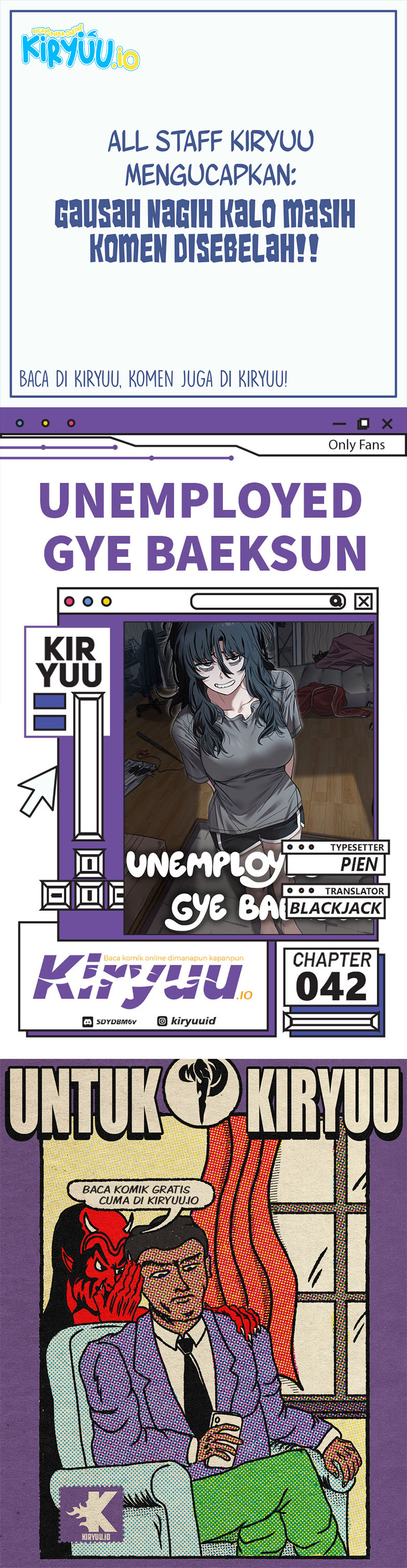 Unemployed Gye Baek Soon Chapter 42 Image 0