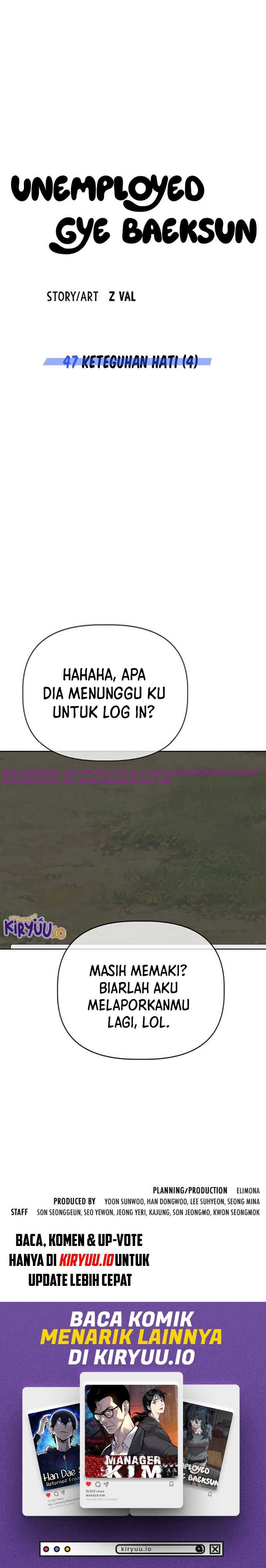 Unemployed Gye Baek Soon Chapter 47 Image 12