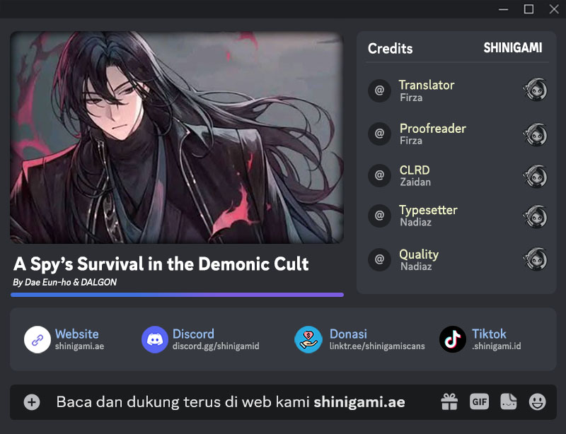 A Spy’s Survival In The Demonic Cult Chapter 08 Image 0