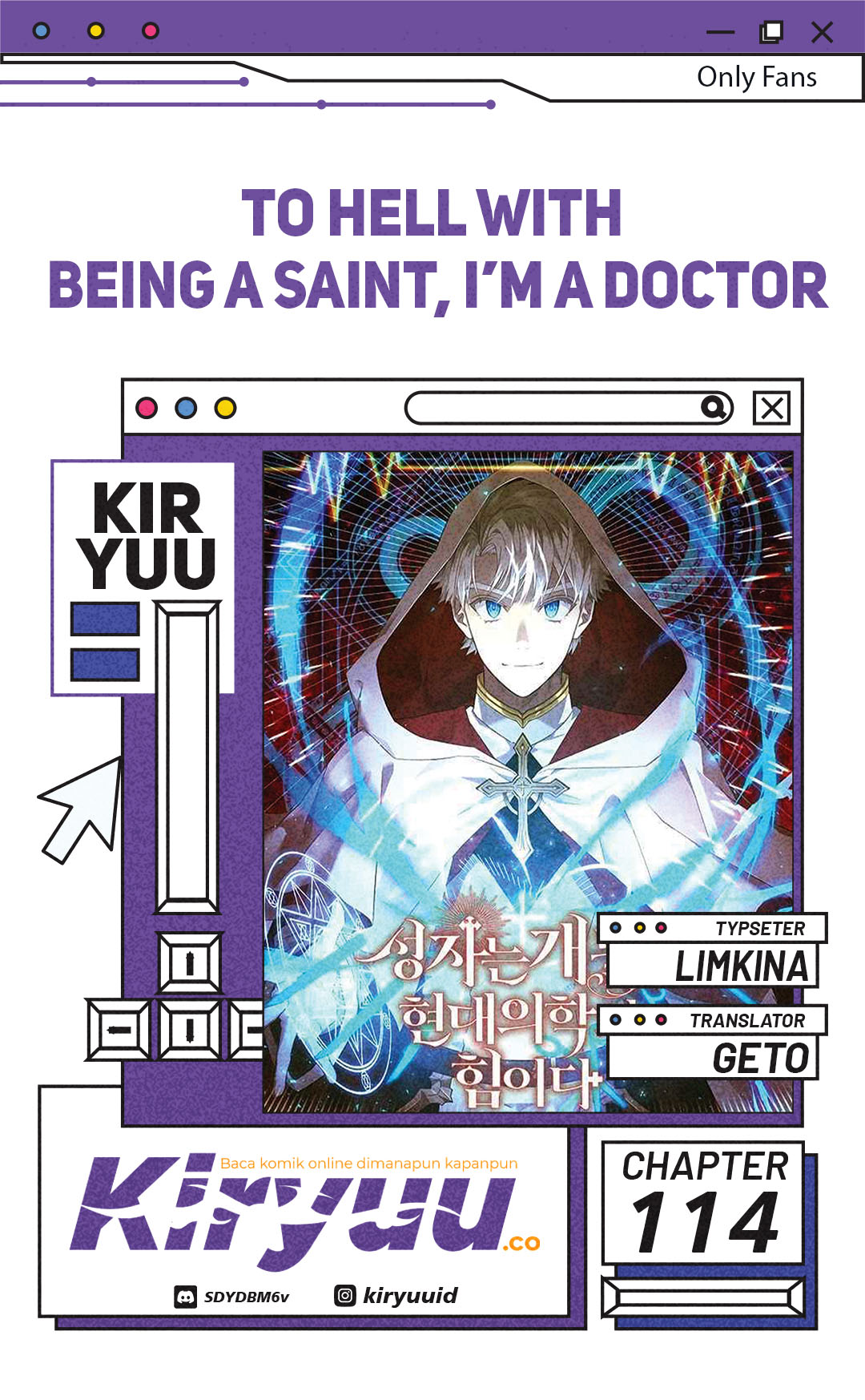To Hell With Being A Saint, I’m A Doctor Chapter 114 Image 0