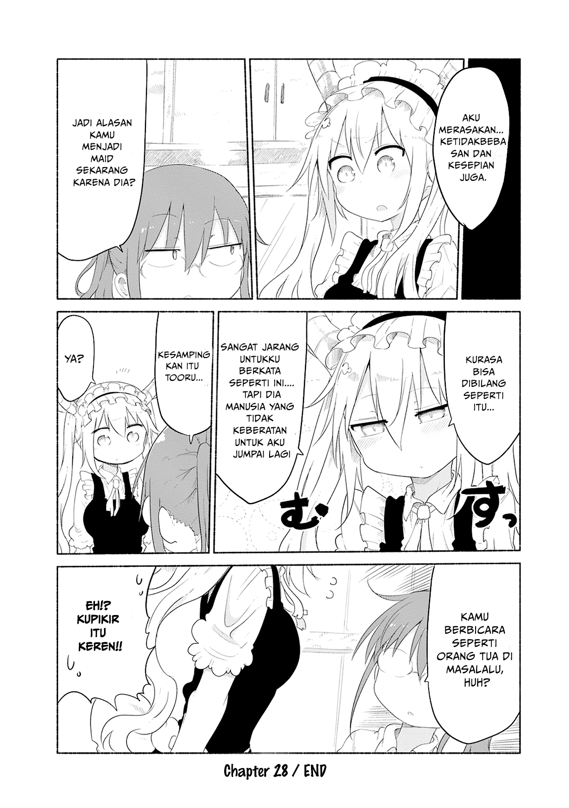 Kobayashi-san Chi no Maid Dragon Chapter 28 Image 12