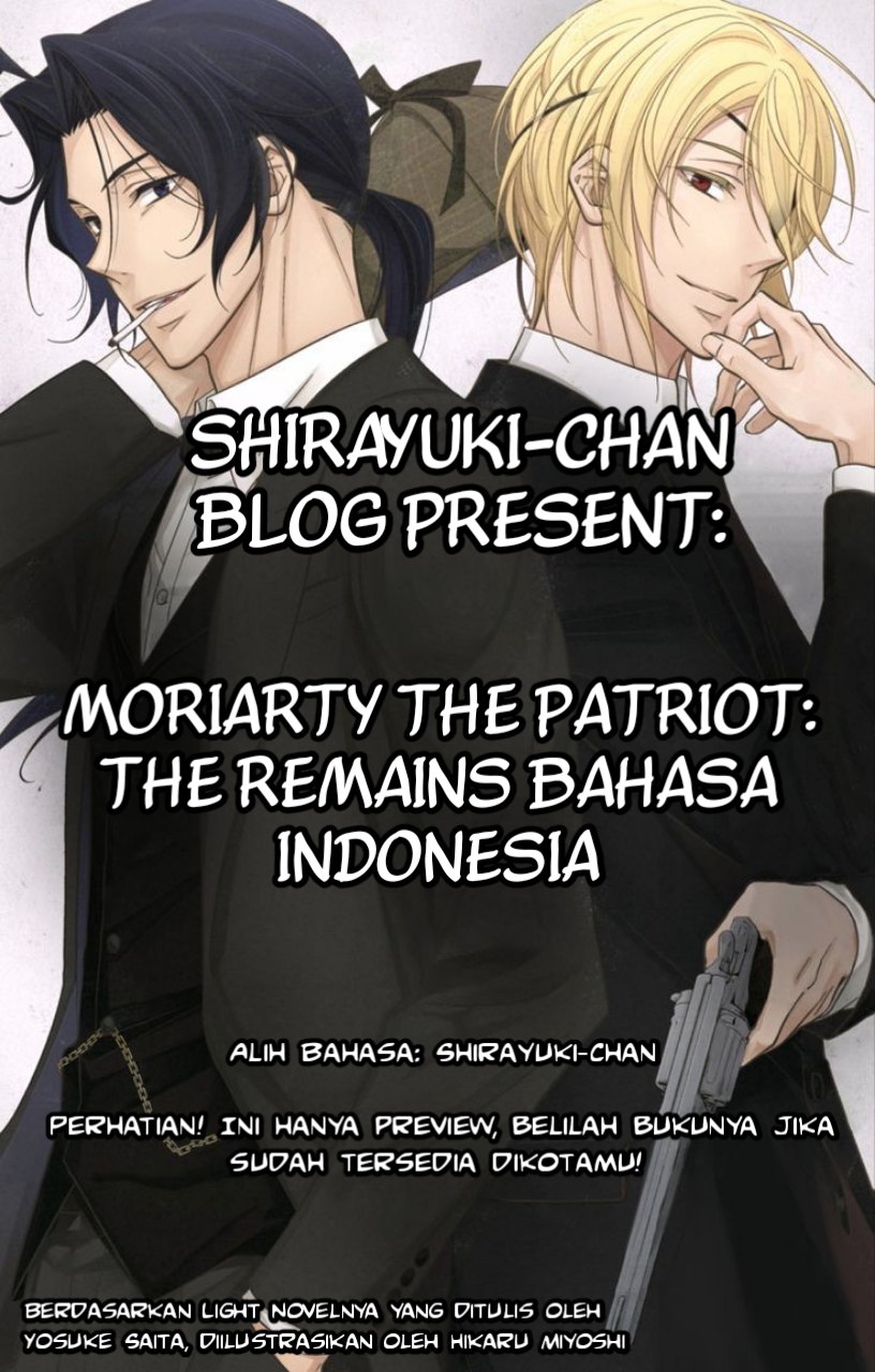 Yuukoku no Moriarty: The Remains Chapter 1 Image 0