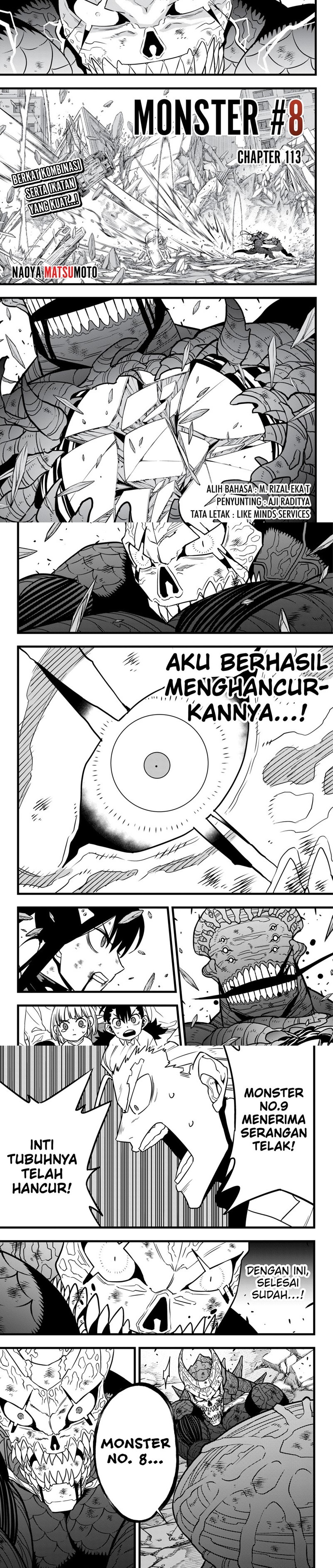 8Kaijuu Chapter 113 Image 0