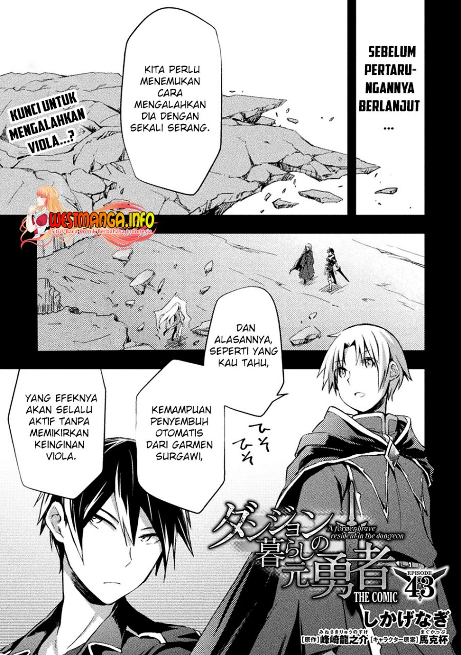 Dungeon Kurashi No Moto Yuusha Chapter 43 Image 3
