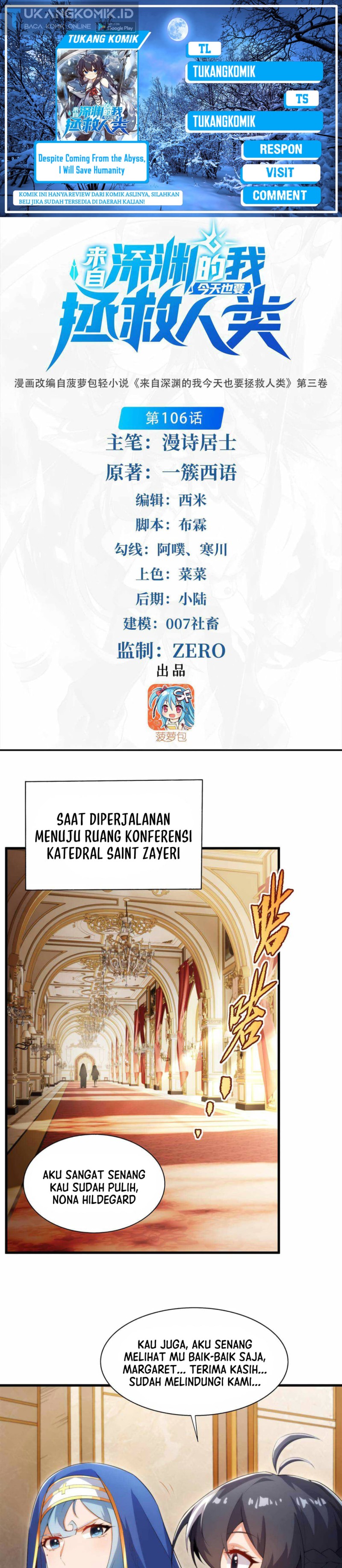 I Came From The Abyss to Save Mankind Chapter 106 Image 0