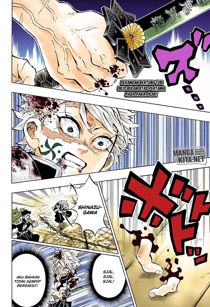 Kimetsu no Yaiba Chapter 172 warna Image 2
