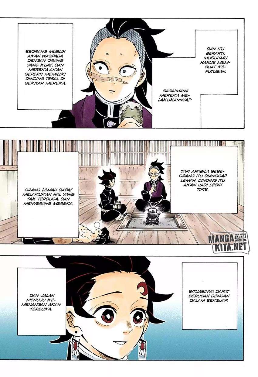 Kimetsu no Yaiba Chapter 172 warna Image 17