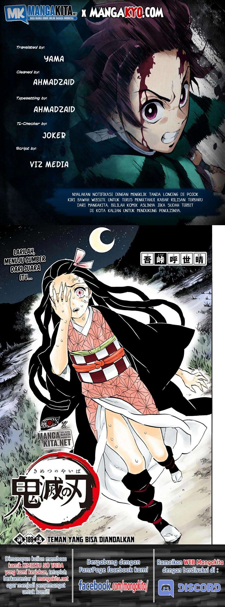 Kimetsu no Yaiba Chapter 189 warna Image 0