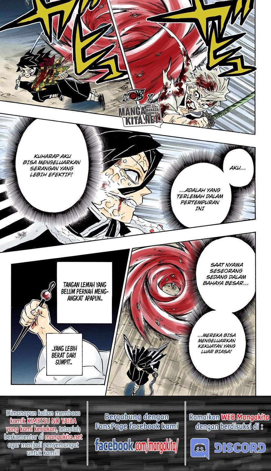 Kimetsu no Yaiba Chapter 189 warna Image 16