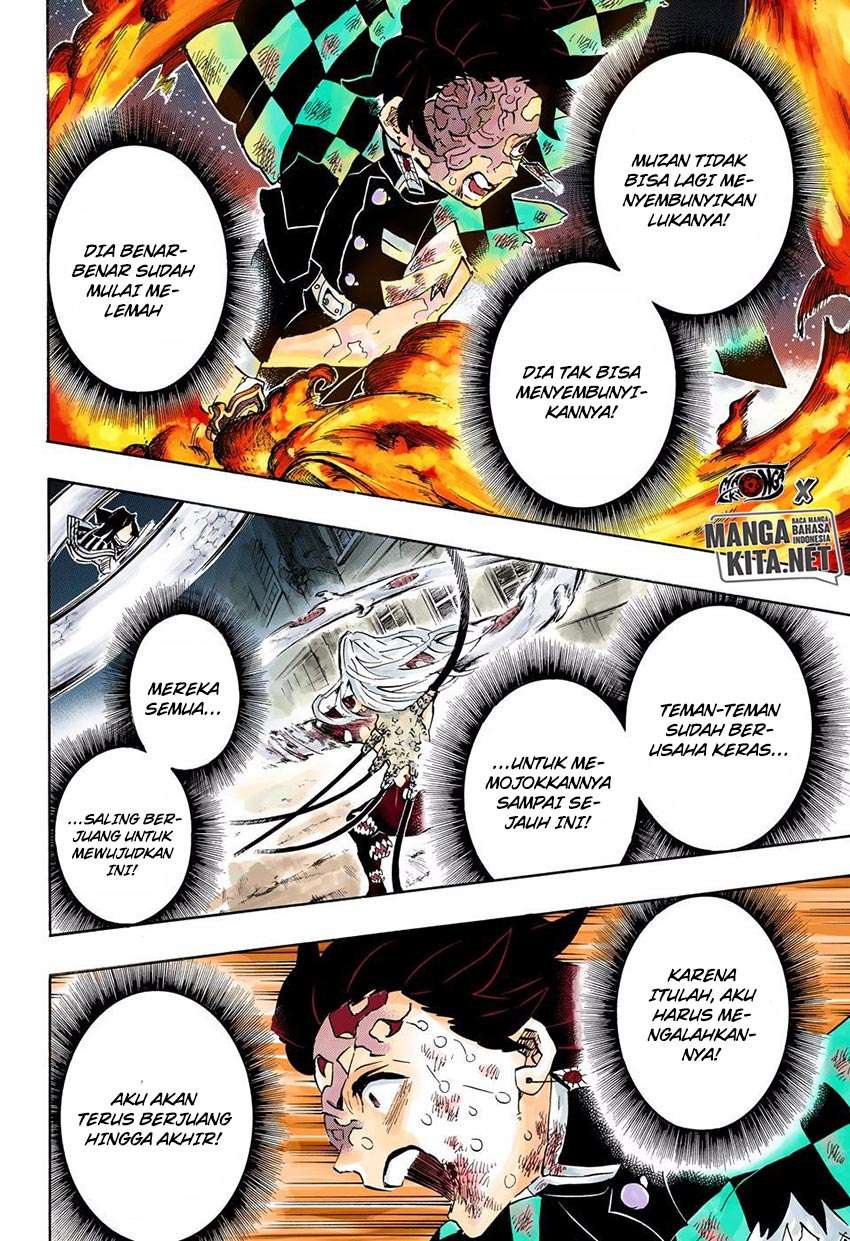 Kimetsu no Yaiba Chapter 195 warna Image 4