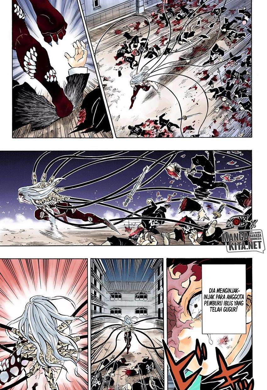 Kimetsu no Yaiba Chapter 195 warna Image 9
