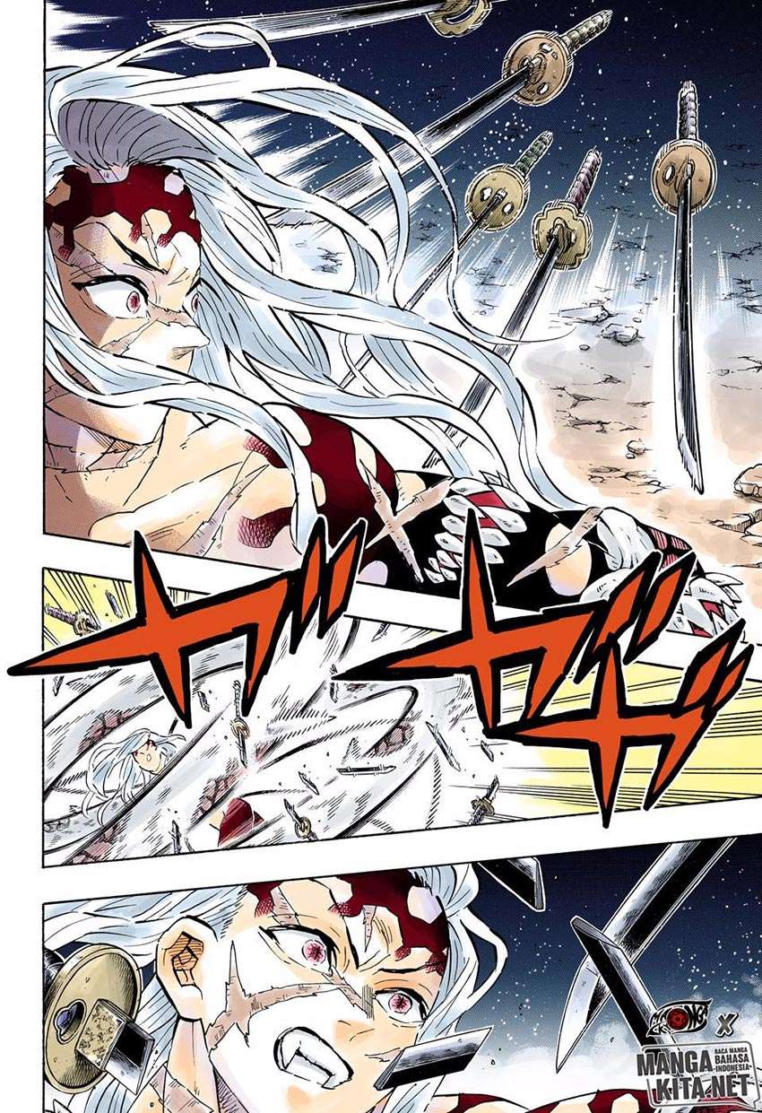 Kimetsu no Yaiba Chapter 195 warna Image 10