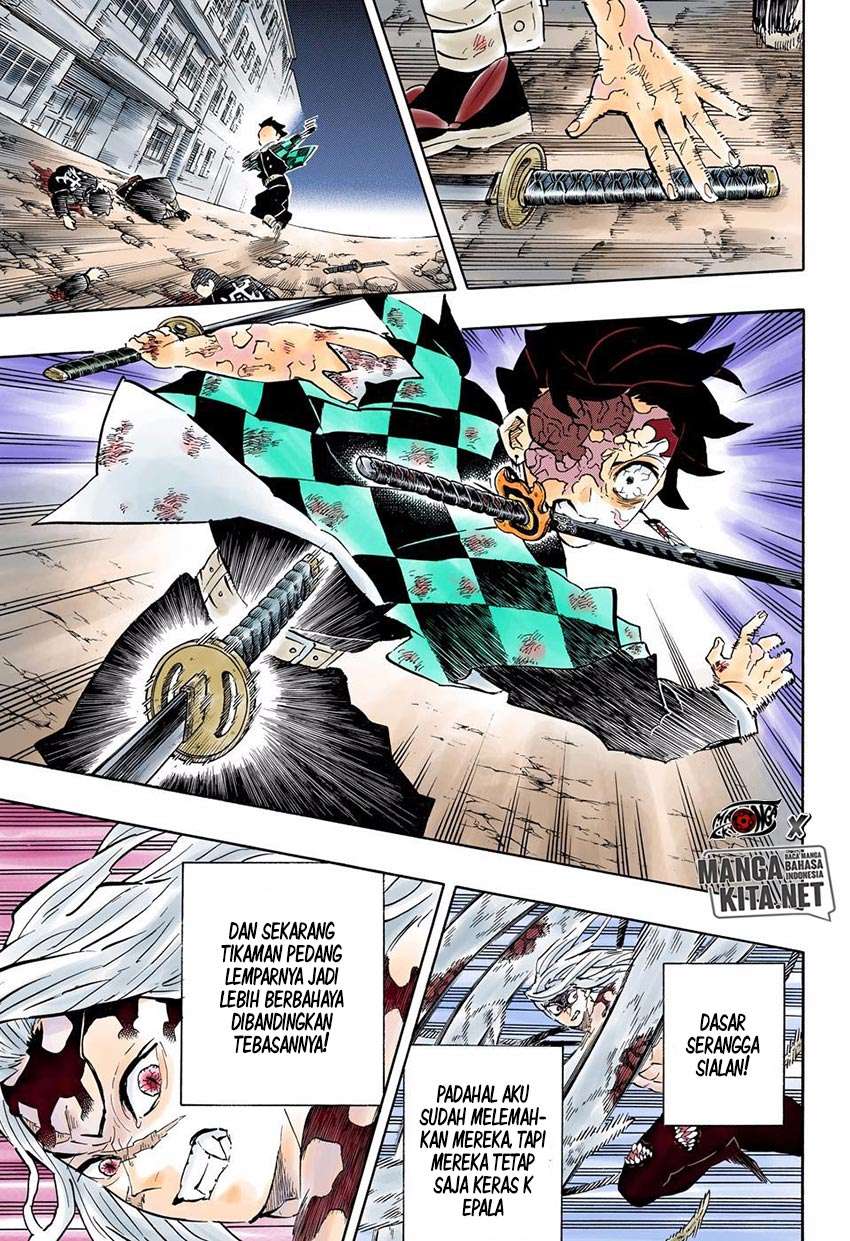 Kimetsu no Yaiba Chapter 195 warna Image 11