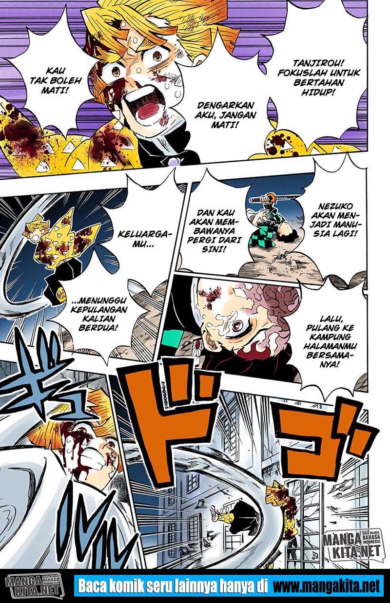 Kimetsu no Yaiba Chapter 197 warna Image 14