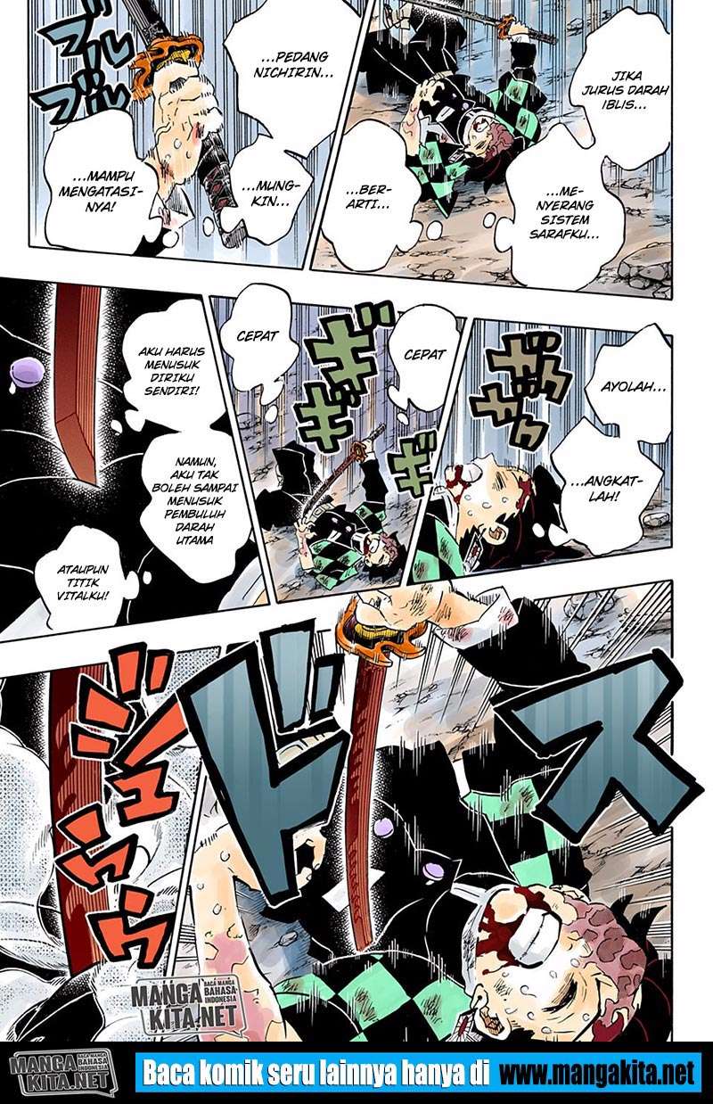 Kimetsu no Yaiba Chapter 197 warna Image 16