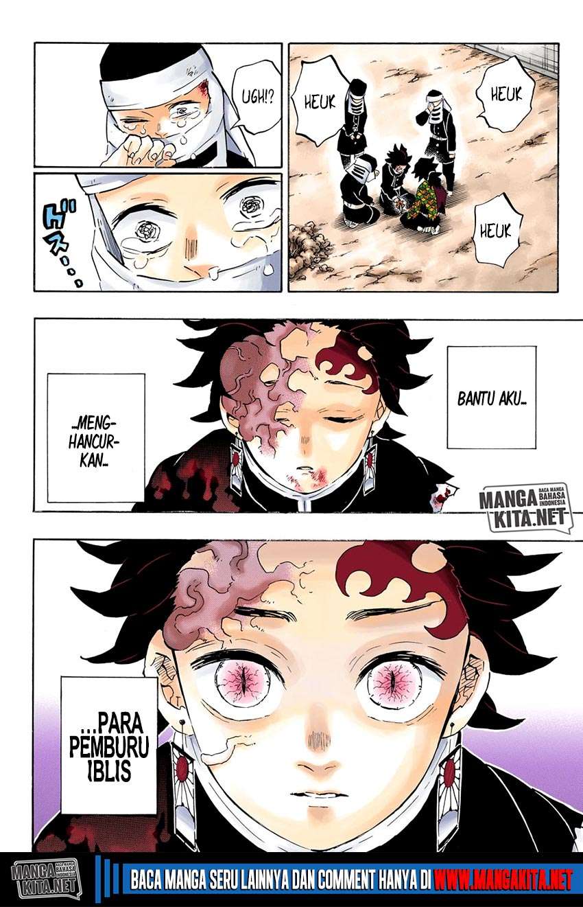 Kimetsu no Yaiba Chapter 201 [warna] Image 6