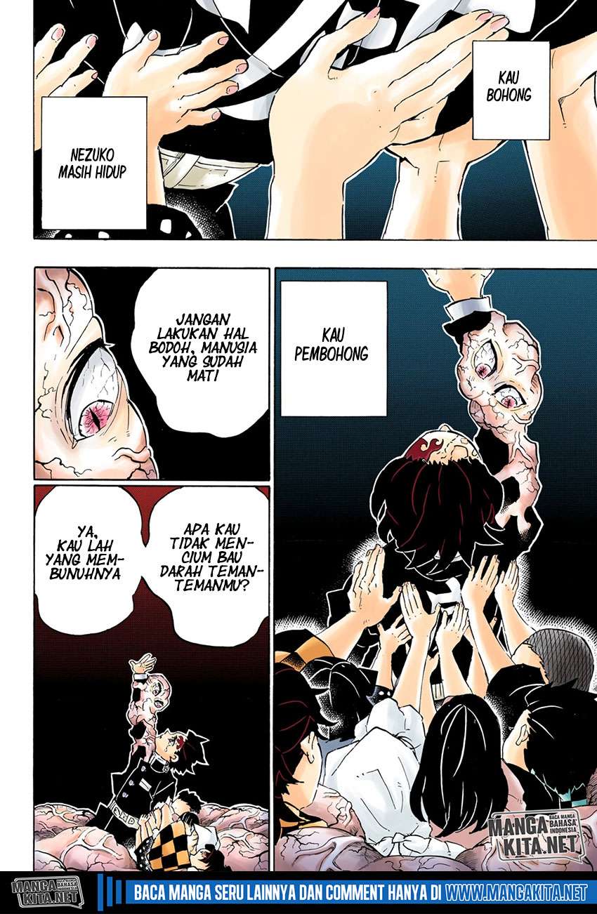 Kimetsu no Yaiba Chapter 203 [warna] Image 4