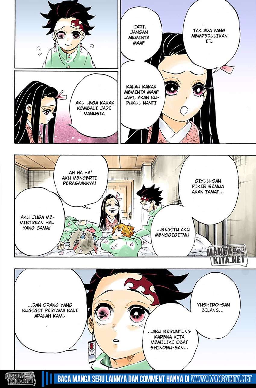Kimetsu no Yaiba Chapter 204 [warna] Image 4