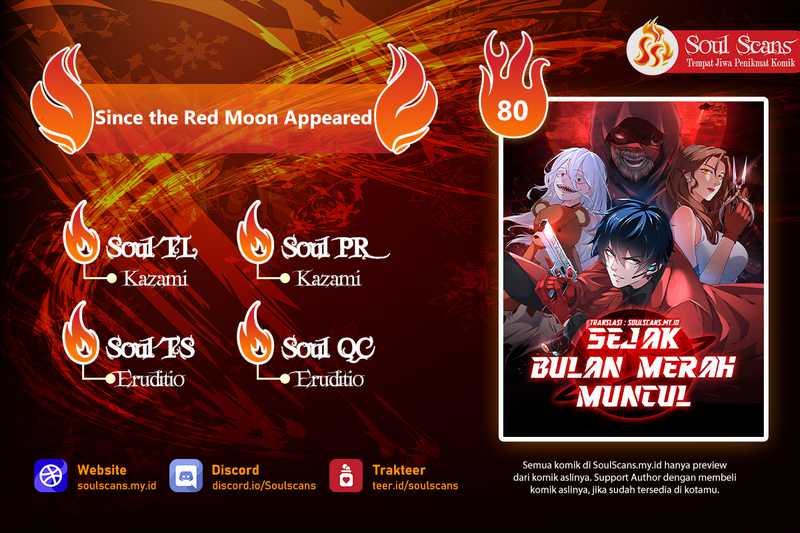 Since The Red Moon Appeared Chapter 80 Image 0