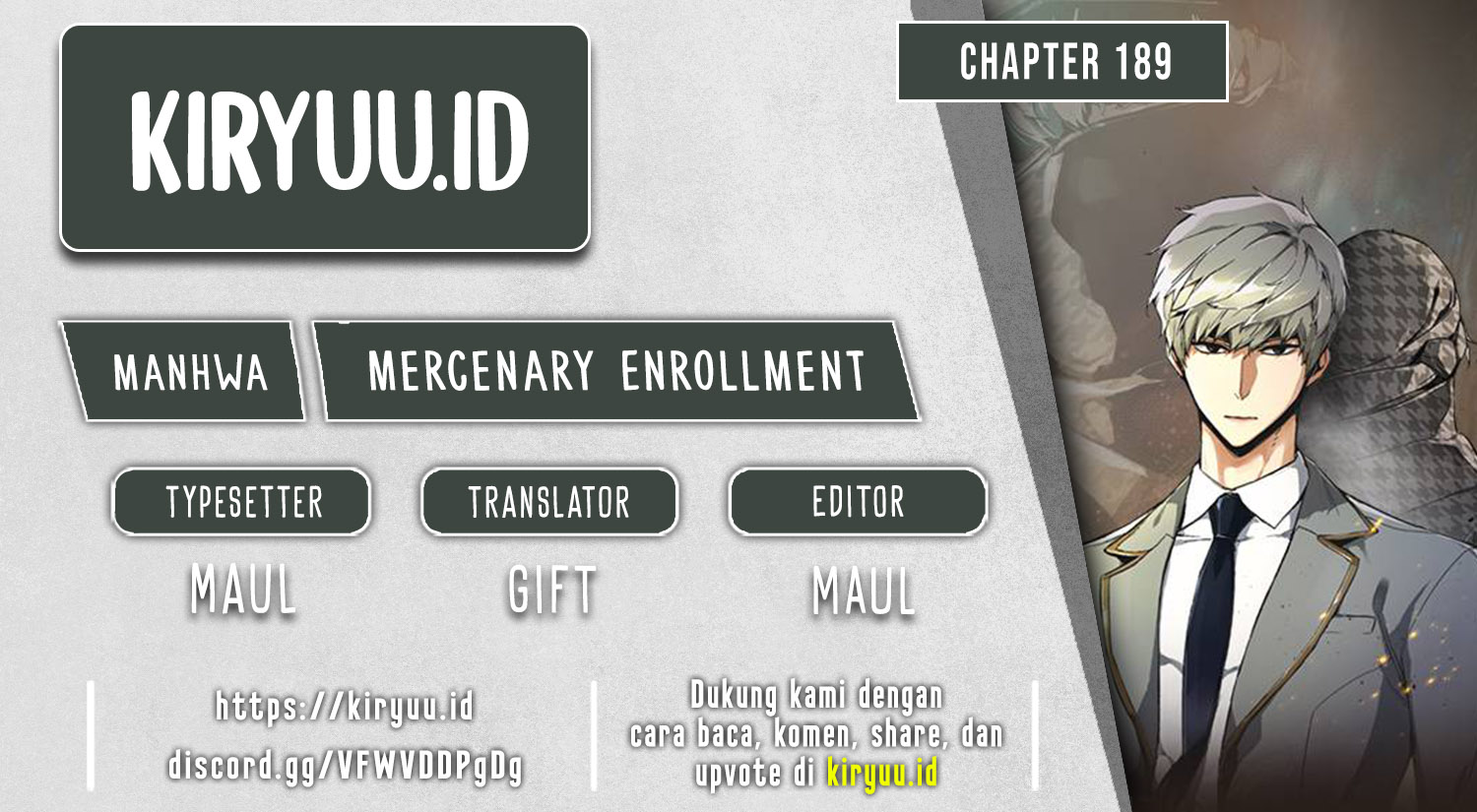 Mercenary Enrollment Chapter 189 Image 0