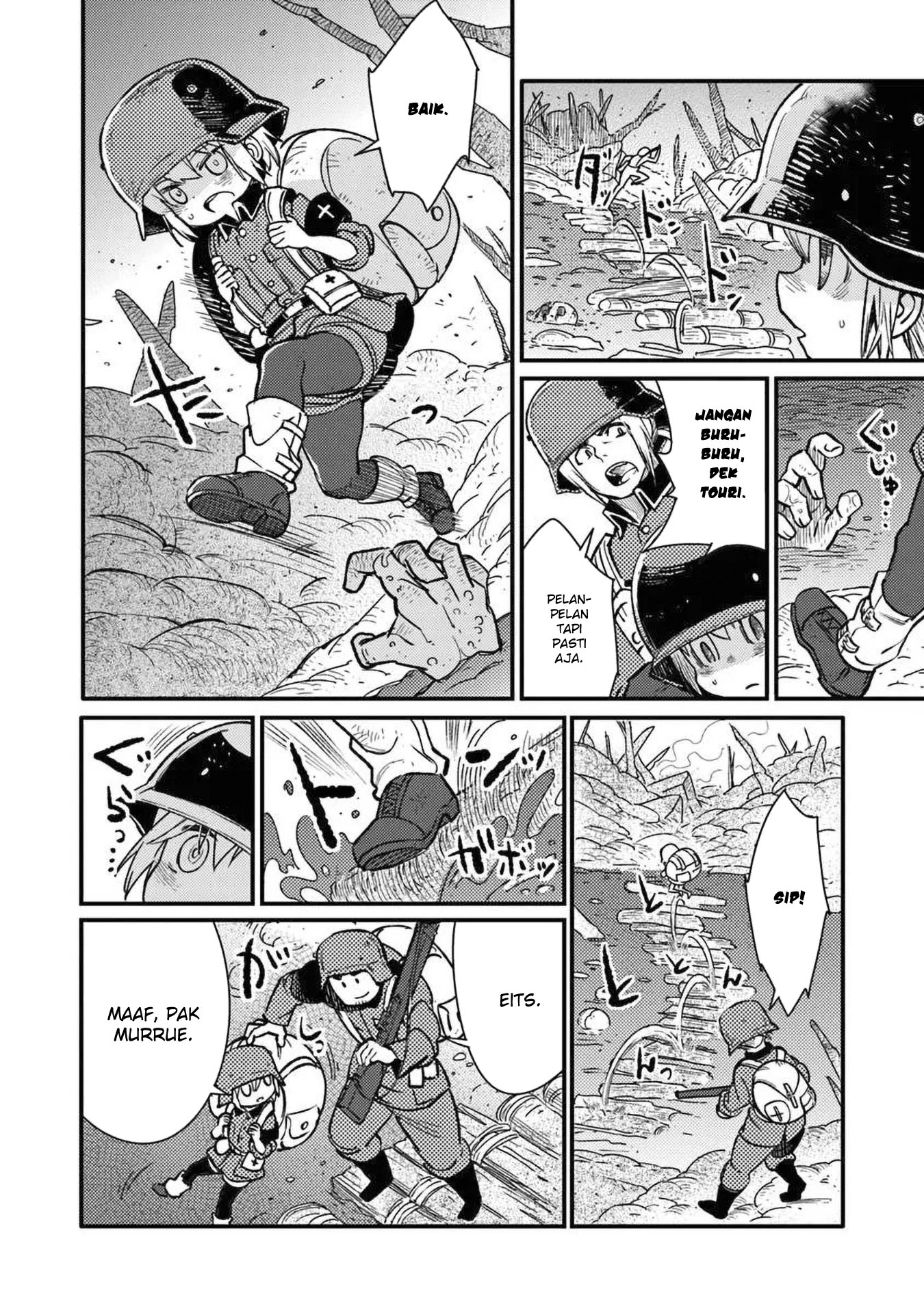 TS Eiseihei-san no Senjou Nikki Chapter 14 Image 7