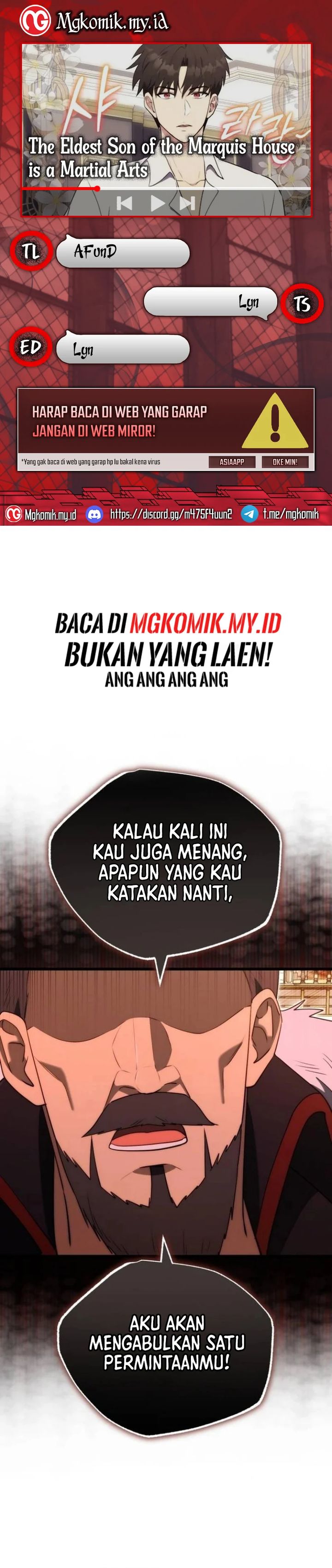 The Eldest Son of the Marquis House is a Martial Artist Chapter 09 Image 0